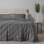 Πάπλωμα Non Iron Αιγαίον 260gsm 220X240 / Black